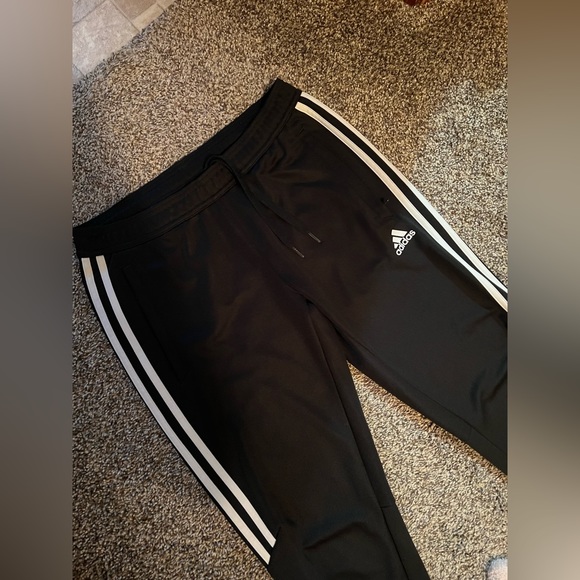 Adidas 3 stripe track pants - Picture 2 of 5